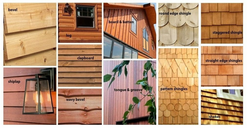 Cedar siding styles, finishes and installation options for Greenville homes